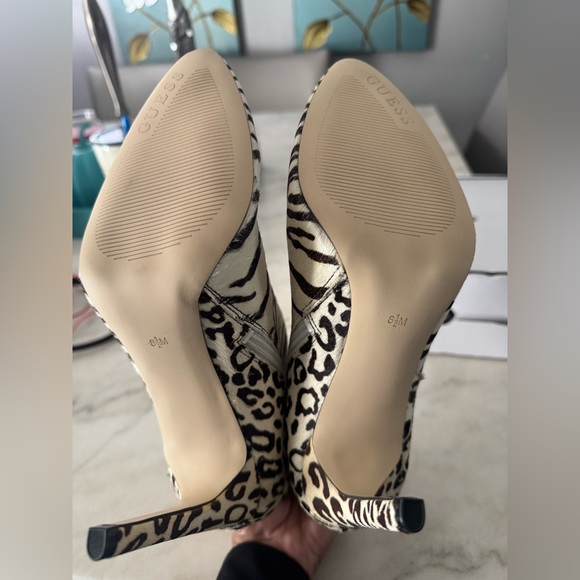 Guess Zebra Print Ankle Boots - Picture 6 of 8